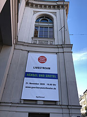 Engelbert Humperdincks Oper »Hänsel und Gretel« als Live-Übertragung zum Saisonauftakt des Gärtnerplatztheaters am 21. November 2020  (©Foto: Martin Schmitz)